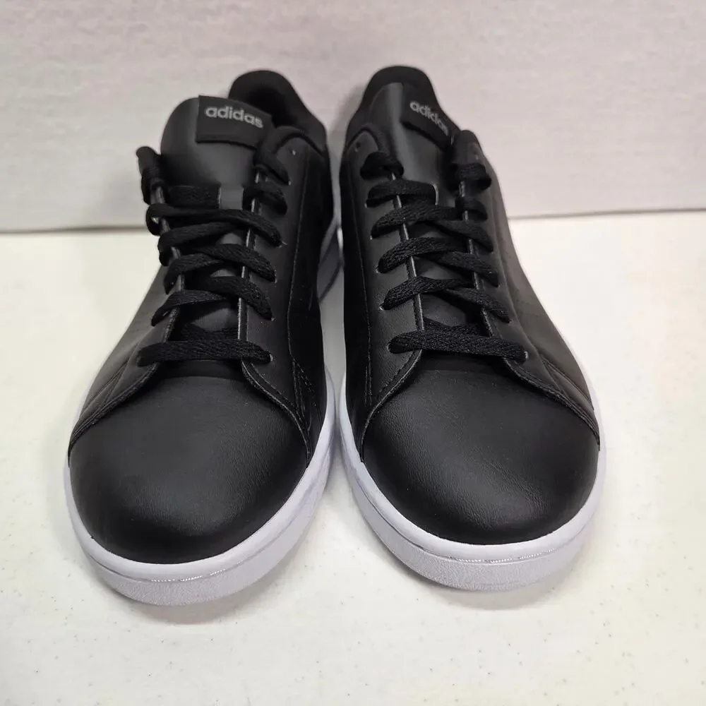 Adidas Advantage Base 2.0 Black White Cloudfoam Sneakers Shoes Mens US 8.5 NWOT